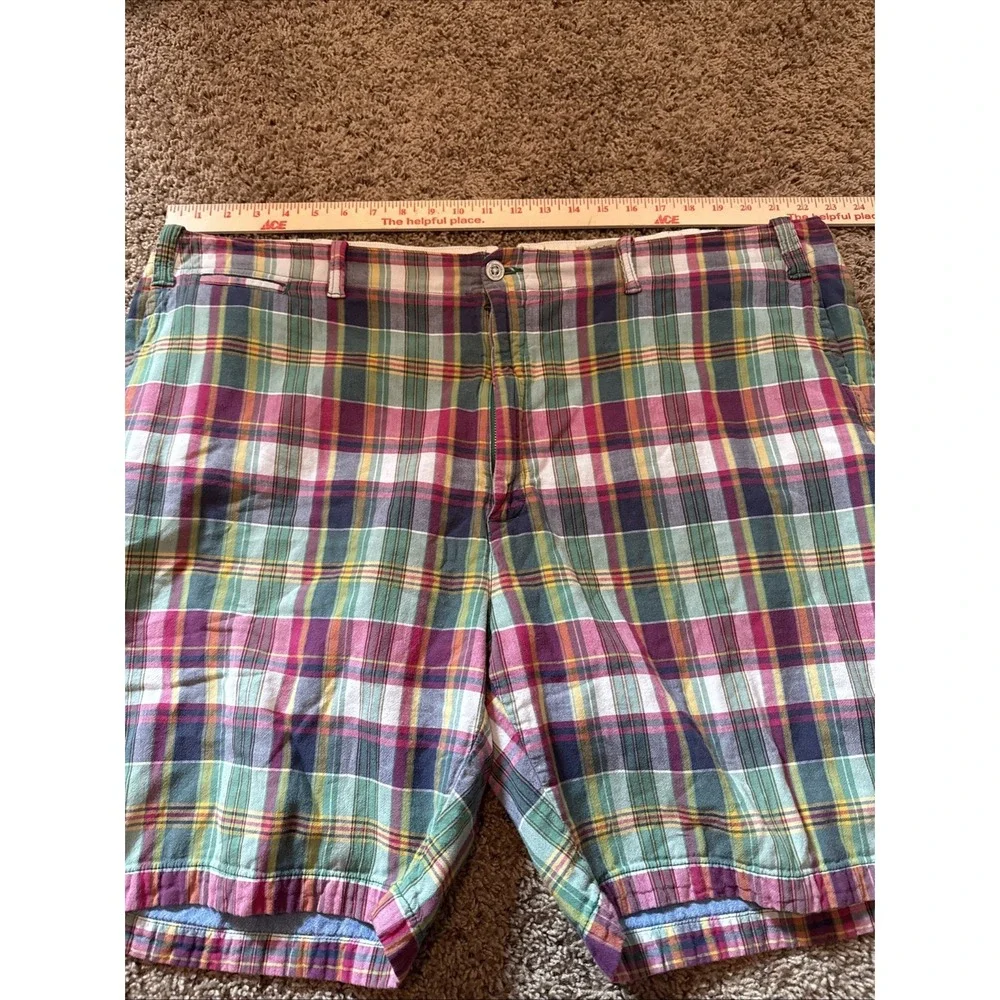 Polo Ralph Lauren Authentic Indian Madras Plaid Men's Shorts 46B